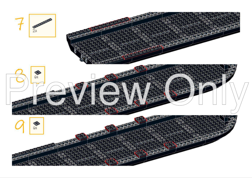 LEGO MOC Queen Anne's Revenge by Marius2002 Rebrickable Build with LEGO