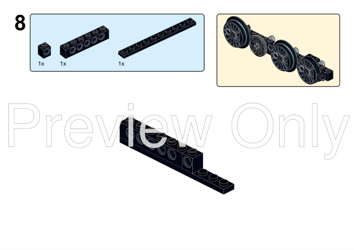 LEGO MOC-124952 Swiss Electric Locomotive 