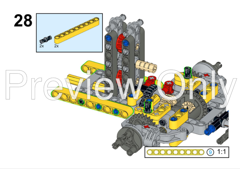 LEGO MOC Lego Technic Volvo L220 (42030 mod) Freizeitopfer | - Build with LEGO