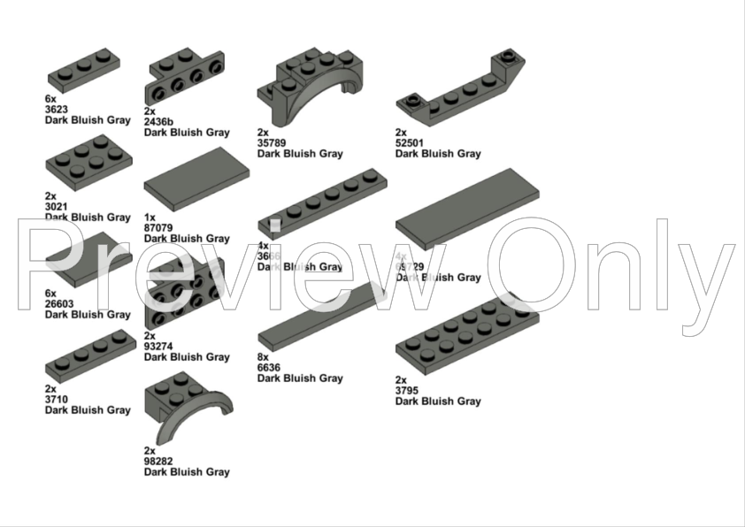 LEGO MOC Datsun 510 Coupe by Rebrickable Build with LEGO