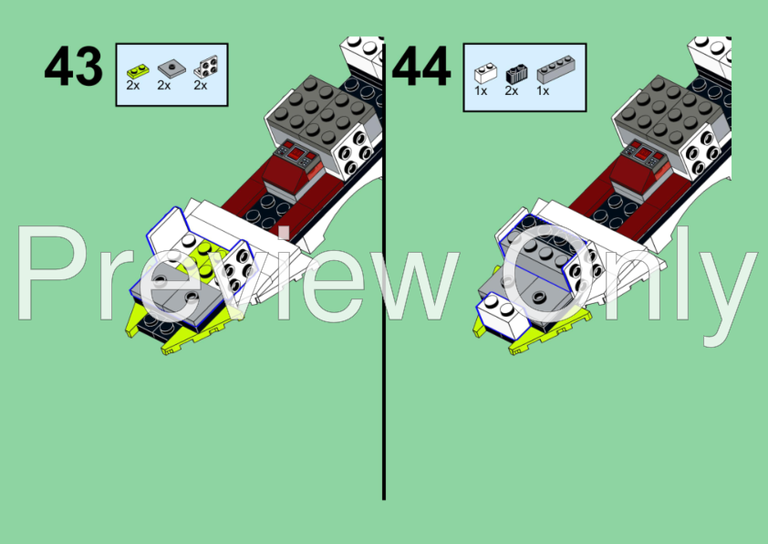 small mod to make 75337 AT-TE compatible with 10195 dropship :  r/legostarwars