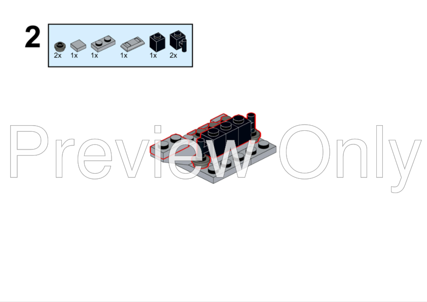 LEGO MOC U Wing Midi Scale by YodaSkate | Rebrickable - Build with LEGO
