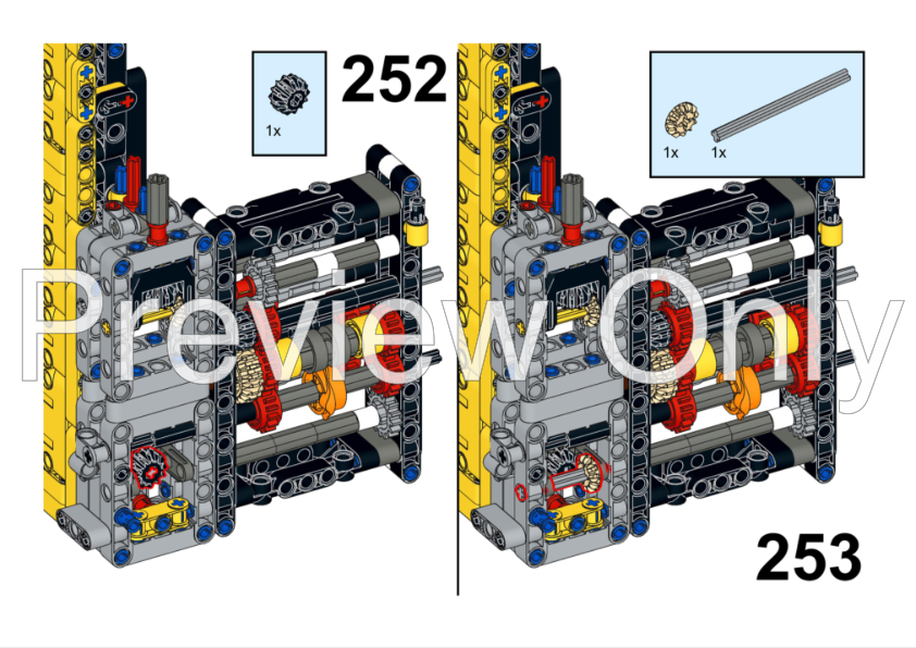 LEGO MOC Elevator_42131_B_Model by legoRookie2021 Rebrickable Build