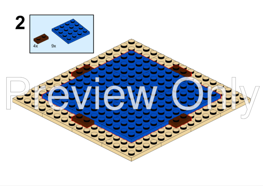 LEGO MOC Light Side Helmet Series Stand by Elegant Bricks Rebrickable