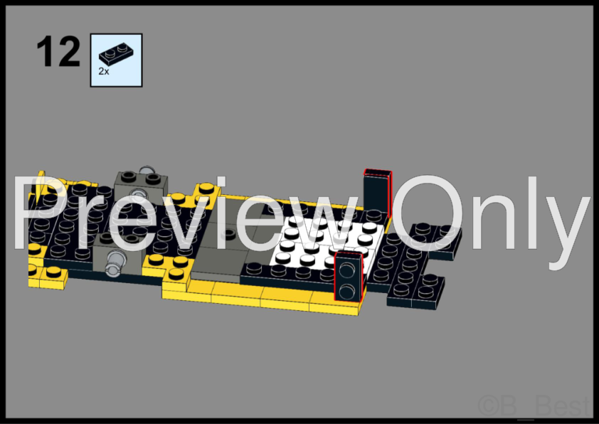 LEGO MOC Speed Champions Lamborghini Gallardo Superleggera by B_Best