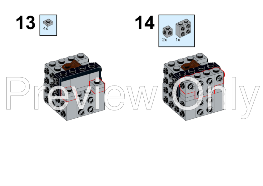 LEGO MOC Suletta and Miorine, Gundam Mercury, BrickHeadz by
