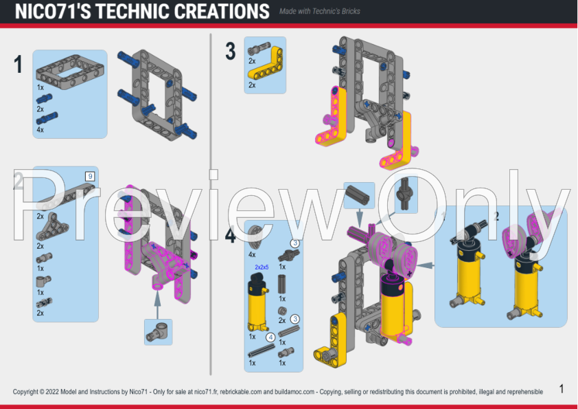 LEGO MOC Simple Single Cylinder Vacuum Engine with Adjustable Timing by  NonsenseWars