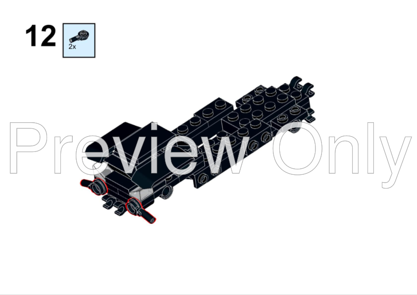 LEGO MOC UCS Batmobile DCEU by CreationCaravan (Brad Barber)