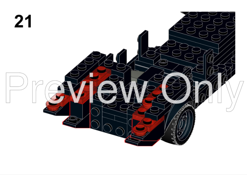 LEGO MOC Batmobile Beyond by Ezrail