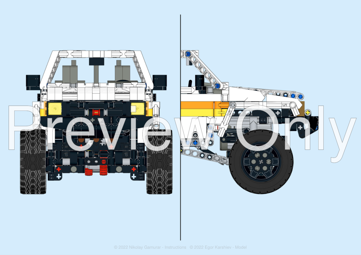 LEGO MOC Accessories for Toyota HILUX Single Cab - AUSTRALIA CUSTOM by ...