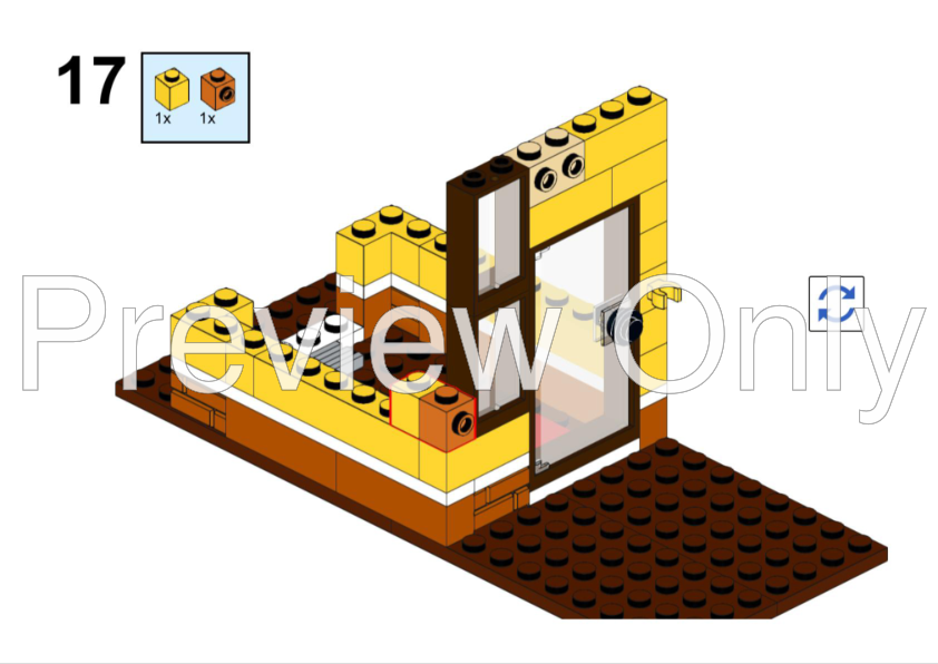 Lego surf best sale shop instructions