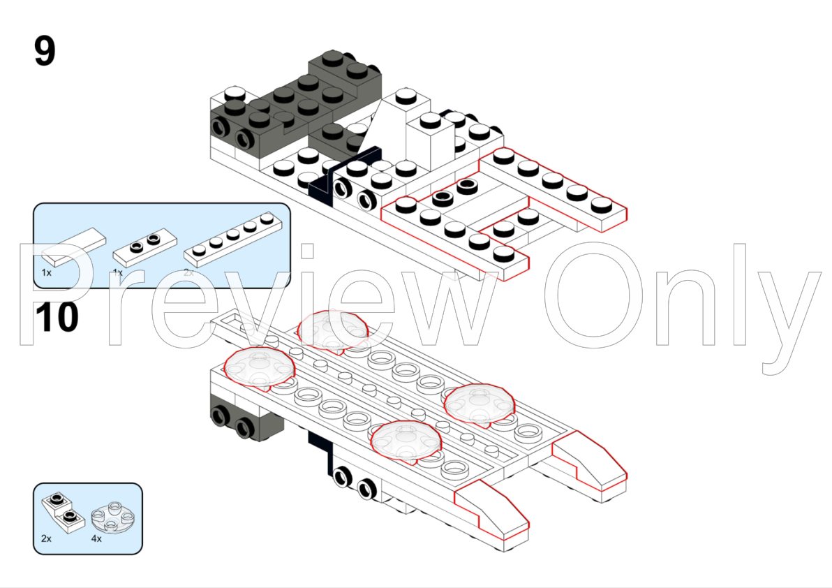 LEGO MOC-129720 XP-38 Sports Landspeeder by ThrawnsRevenge