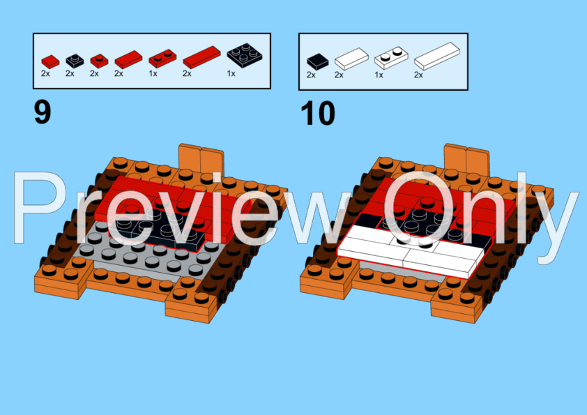 LEGO MOC Eevee Pencil Holder by freddiebricksmocs Rebrickable