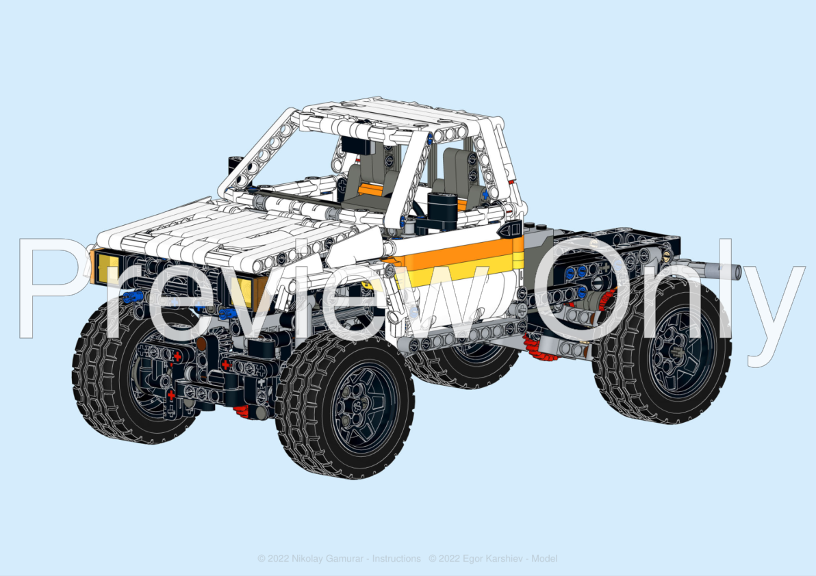LEGO MOC Toyota Hilux Single Cab MEGA PACK by RM8 LEGO Garage ...