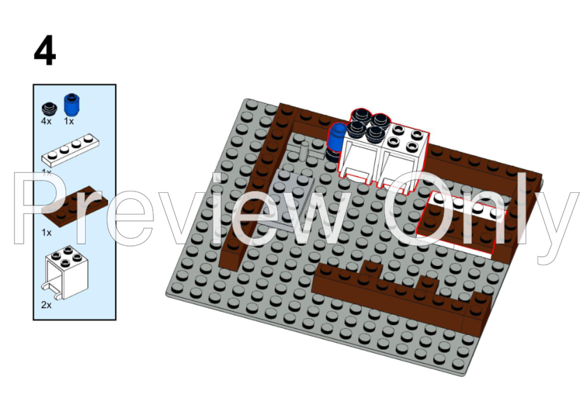 LEGO MOC-130691 Vintage Restaurant and Hostel (modular building) by ...