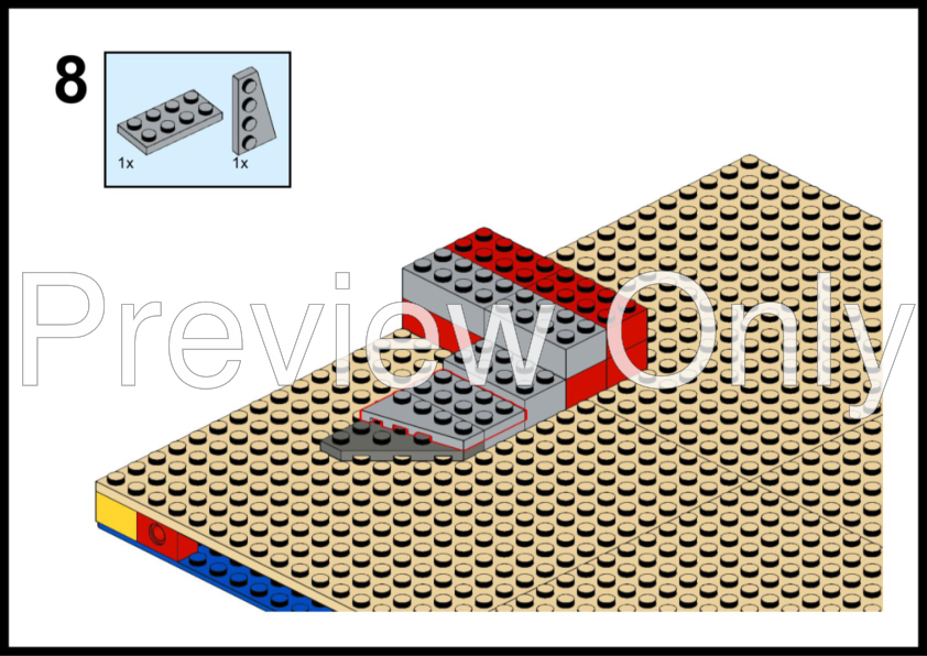 LEGO MOC-132095 Zoo Module #5 Africa I by Legofan21 | Rebrickable
