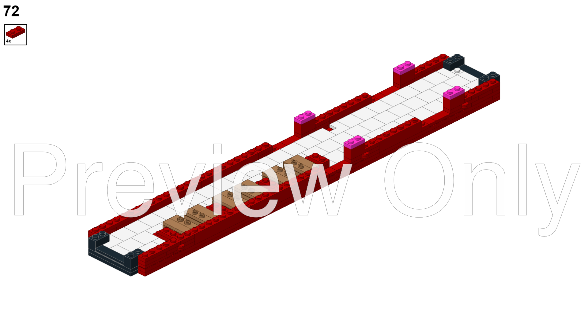 LEGO MOC HP Express Baggage Car MOC by Mimi68 Rebrickable Build with LEGO