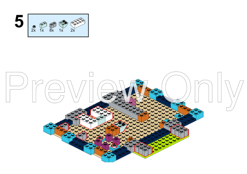 LEGO MOC Heart Lake City School standalone by Brinx | Rebrickable ...