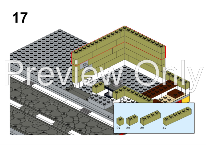 LEGO MOC Little Modulars Collection by Legofan21 | Rebrickable - Build ...