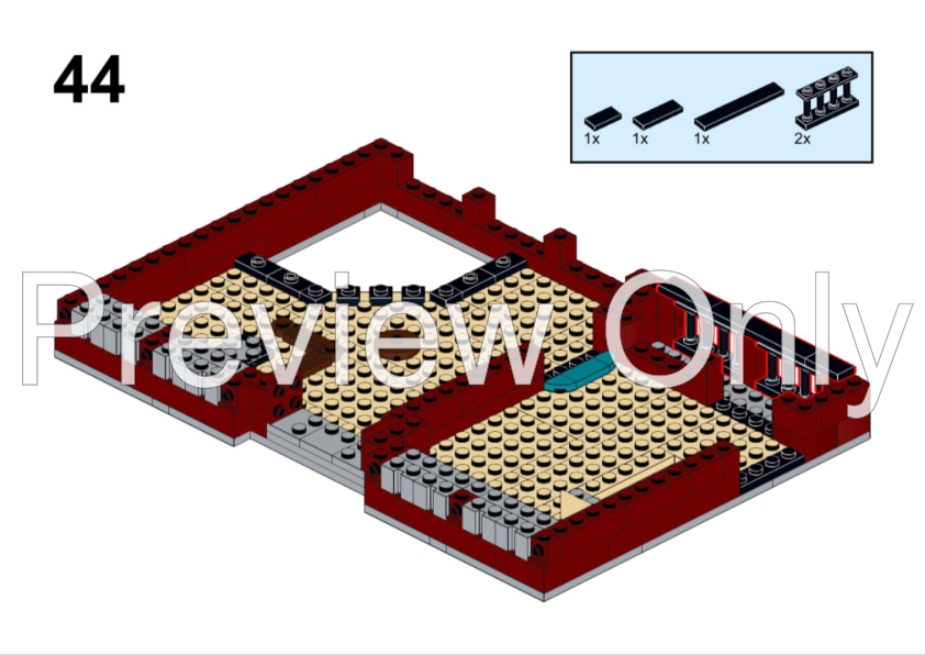 LEGO MOC-134249 10312 Jazz Club XL by PatBrickx | Rebrickable