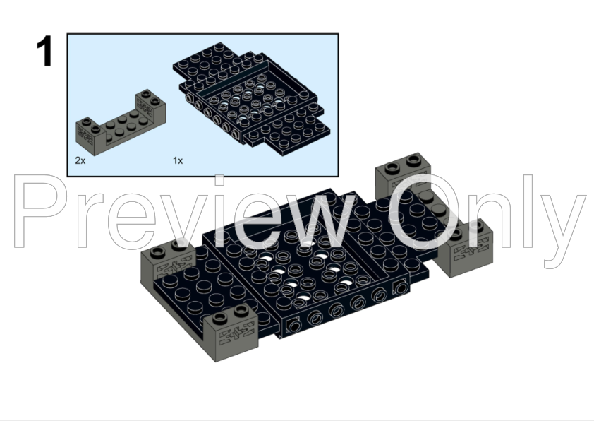 LEGO MOC 76917 BMW M3 GTR by KMPMOCS | Rebrickable - Build