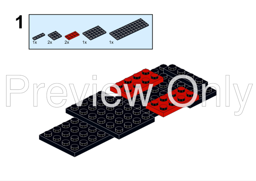 LEGO MOC 75892 McLaren Senna - Speed Champions 8 Studs wide by