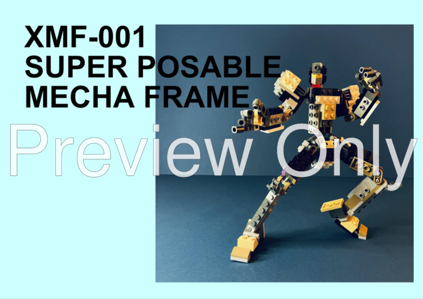 LEGO MOC XMF-001 Super Posable Mecha Frame By TheLegoGuy31, 58% OFF
