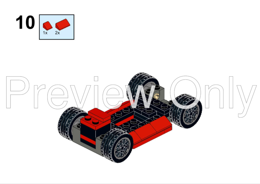 LEGO MOC-136971 Toyota GR 86 by pabricks | Rebrickable - Build