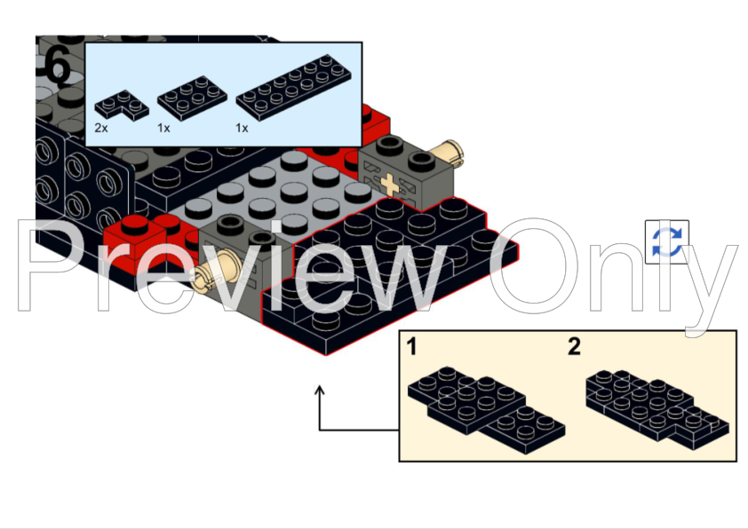 LEGO MOC Porsche 911 RSR by Giganbrick | Rebrickable - Build with LEGO