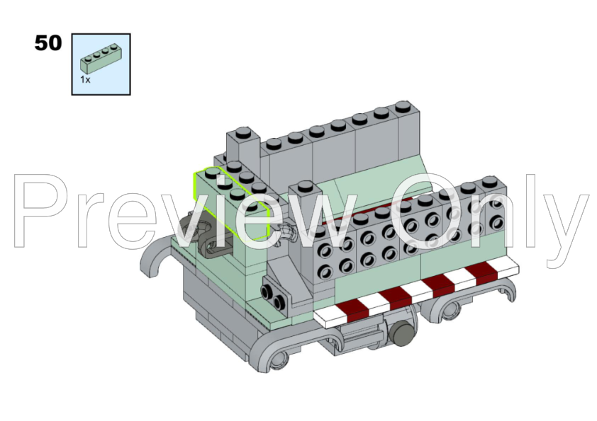 LEGO MOC Trash Truck Netflix By BrickEnabler Rebrickable Build lego-moc-trash-truck-netflix-by-brickenabler-rebrickable-build
