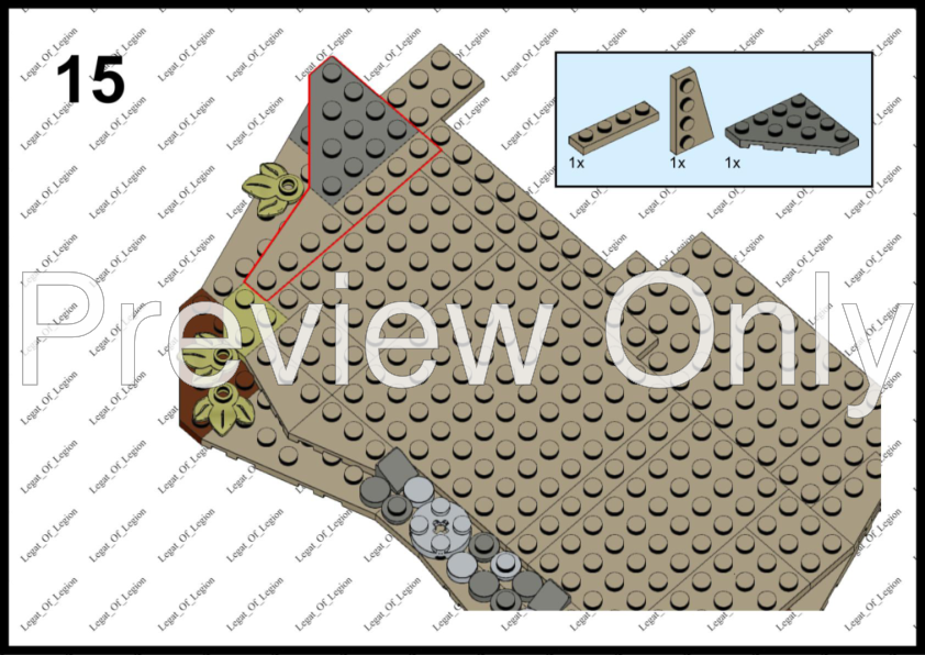 LEGO MOC Rohan Warrior`s House by Legat_Of_Legion | Rebrickable - Build ...