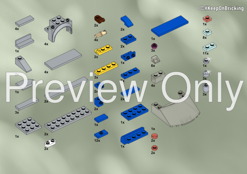 LEGO MOC 76917 15IN1 by Keep On Bricking | Rebrickable
