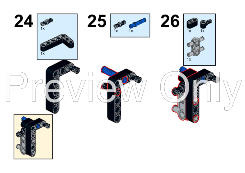 LEGO MOC gearbox lego technic by lego_xtremcar Rebrickable Build