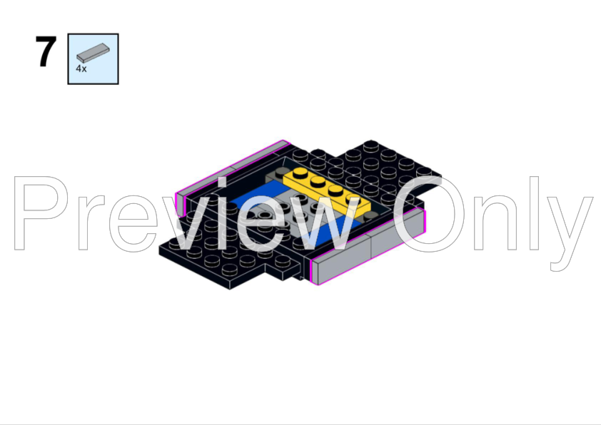 LEGO MOC Pick-up - LEGO 76917 alternate build 1 by n2brick