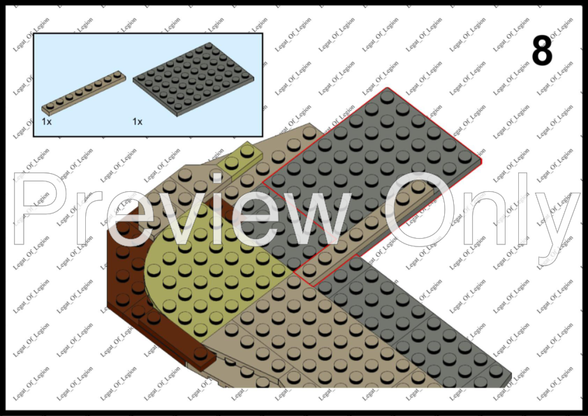 LEGO MOC-139263 Rohan Stable by Legat_Of_Legion | Rebrickable - Build ...