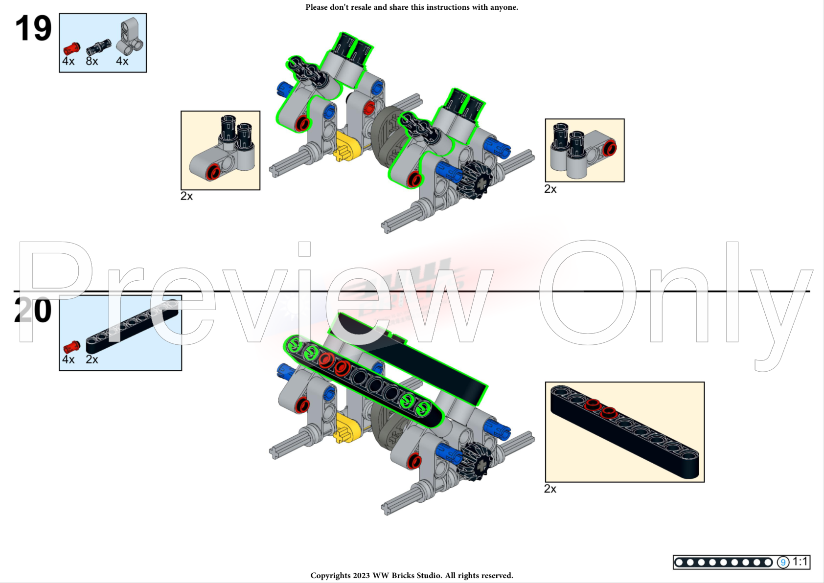 LEGO MOC 2022 F1 - LEGO Technic 42151 BUGATTI Bolide alternate build by