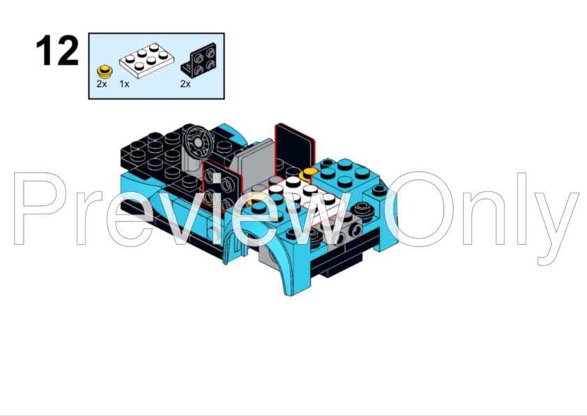 Panasonic Jaguar Racing 76898 Lego Instructions LEGO Speed