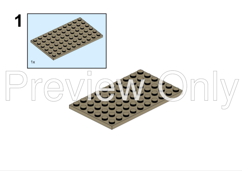 LEGO MOC Pastry & Cake Stand by gabizon | Rebrickable - Build with