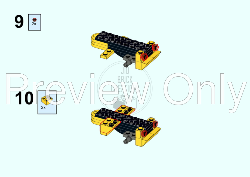 LEGO MOC Single Drum Compactor by JIDBrickCreations | Rebrickable ...
