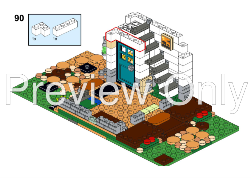 LEGO MOC-140843 Cozier Home by Brick Artisan | Rebrickable - Build