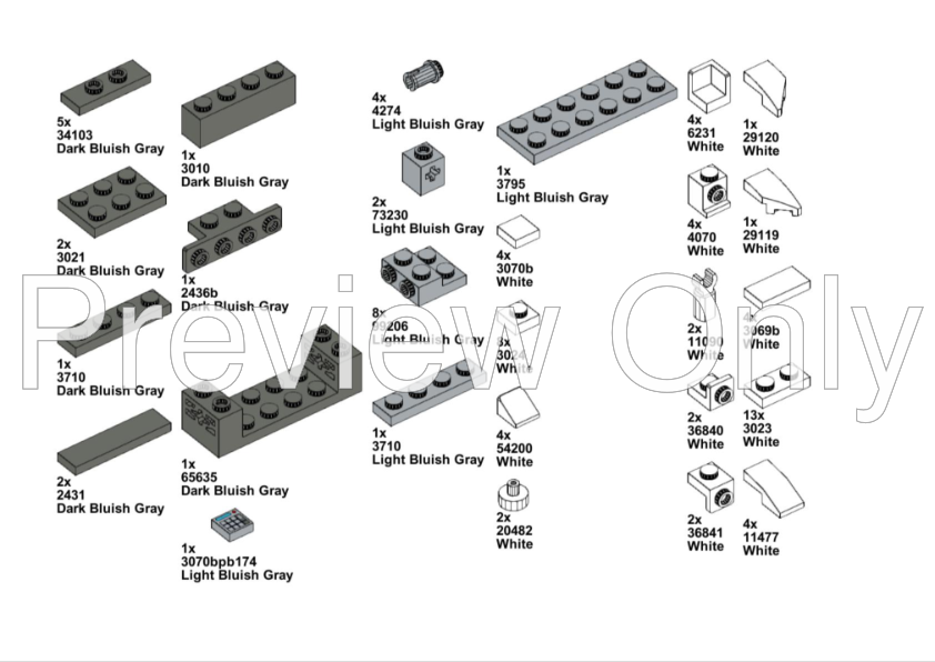 LEGO MOC LBWK Liberty Walk F40 by sc.brix | Rebrickable - Build with LEGO