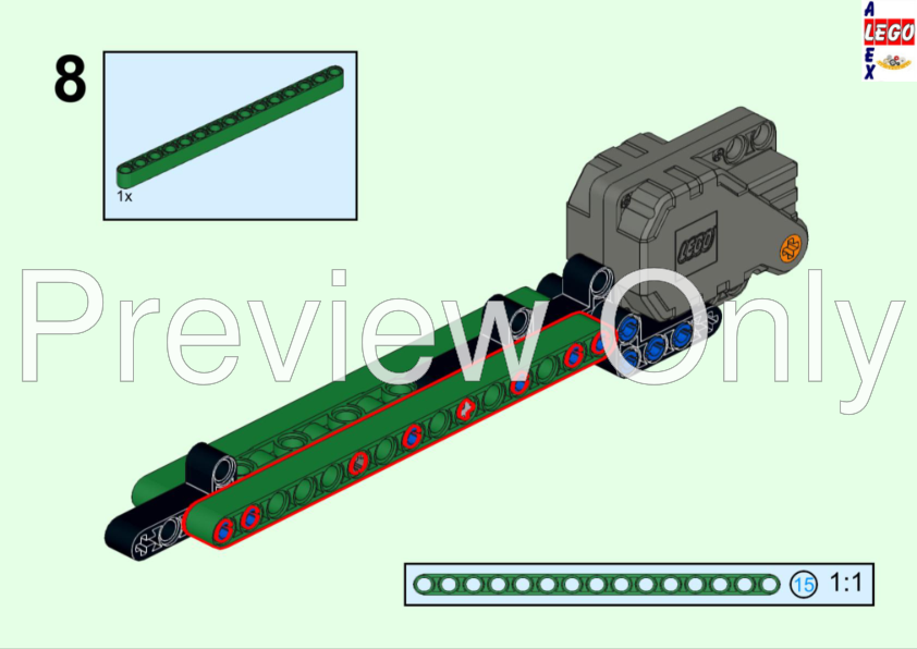 LEGO MOC-141665 Racing Car 42149 Alternative. by ErikGS