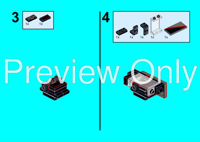 LEGO MOC Pinball Machines (Pack 3) by Ptchnk Rebrickable Build