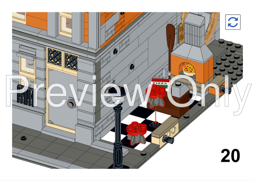 LEGO MOC Addon Building for Sanctum Sanctorum by Stonewall Bricks