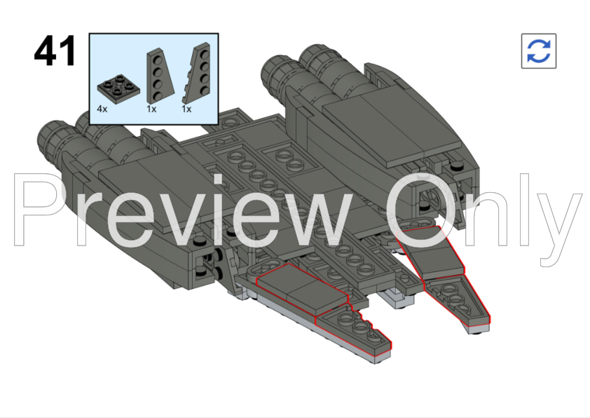 LEGO MOC B1 Lancer Bomber By Ryangc.productions | Rebrickable - Build ...