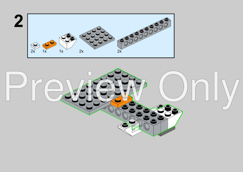 LEGO MOC 31126 TopGun Enemy Fighter by crazy8ron | Rebrickable - Build ...