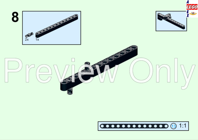 LEGO MOC Truck 42149 Alternative. by ErikGS | Rebrickable - Build with LEGO