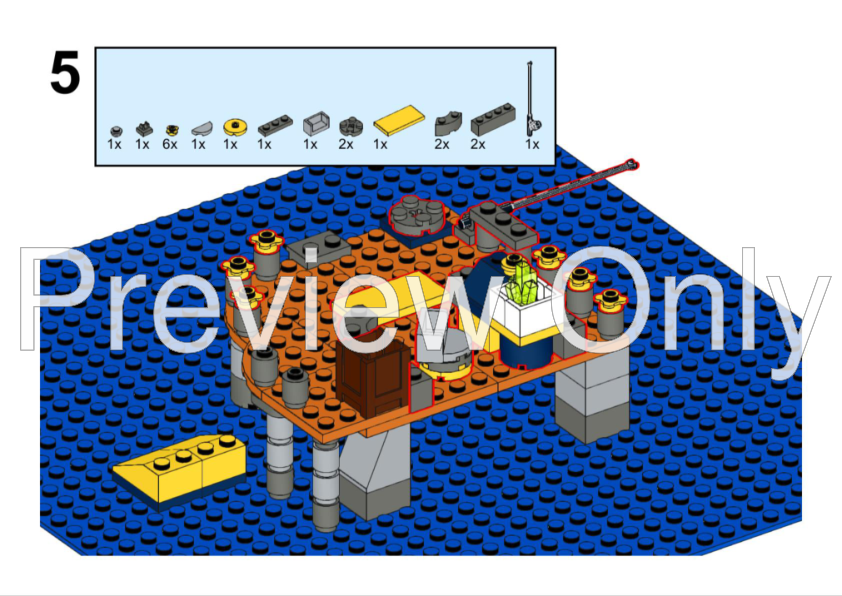 LEGO MOC Lighthouse by Carogauvin11 | Rebrickable - Build with LEGO