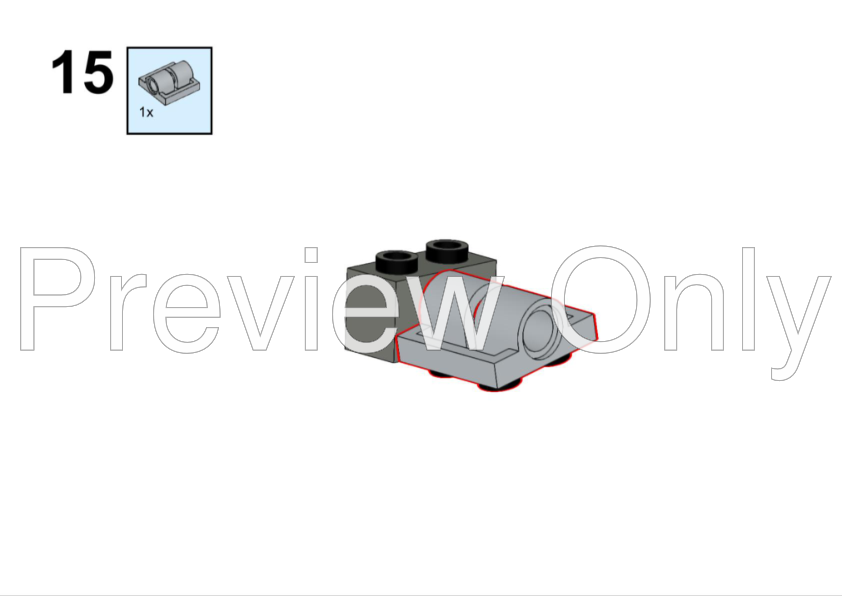 LEGO MOC Endor Shield Generator Bunker (v2) by zachpieces Rebrickable