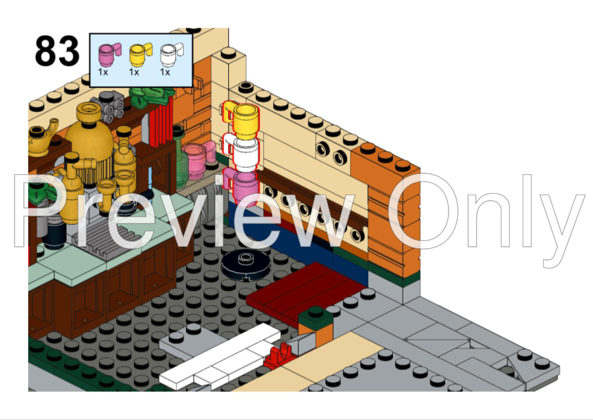 LEGO Central Perk 21319 Instructions